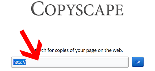 Copyscape hilft dir bei kopierten Webseiten.